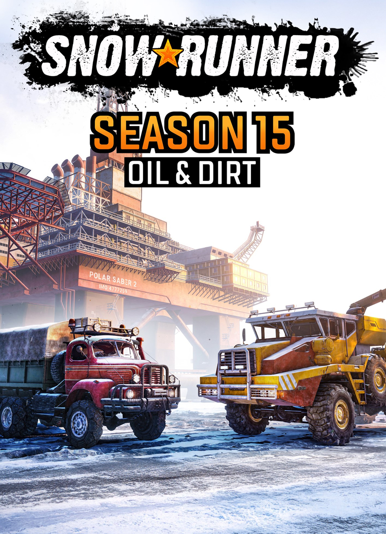 Обложка игры SnowRunner - Season 15: Oil & Dirt