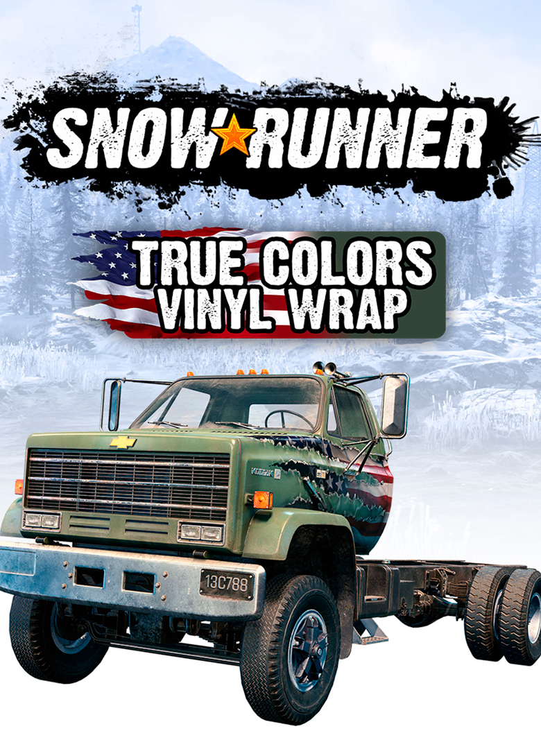 Обложка игры SnowRunner - True Colors Vinyl Wrap
