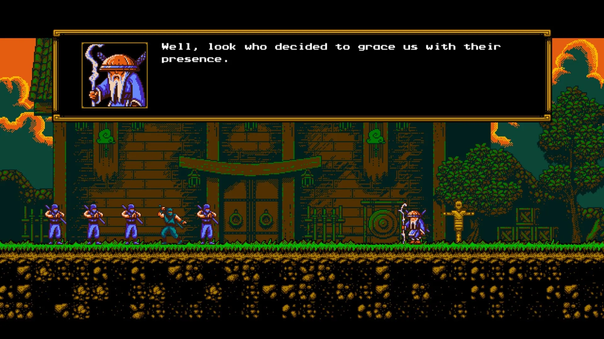 Скриншот из игры The Messenger - 1