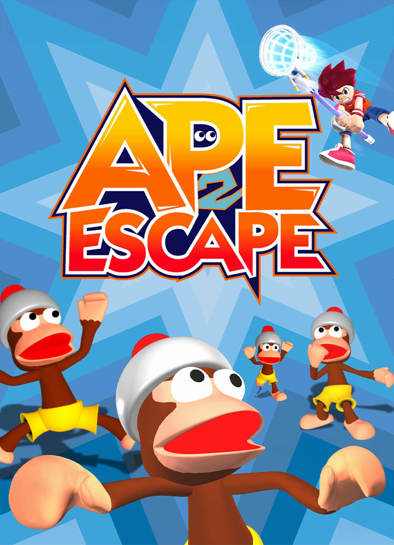Обложка игры Ape Escape 2
