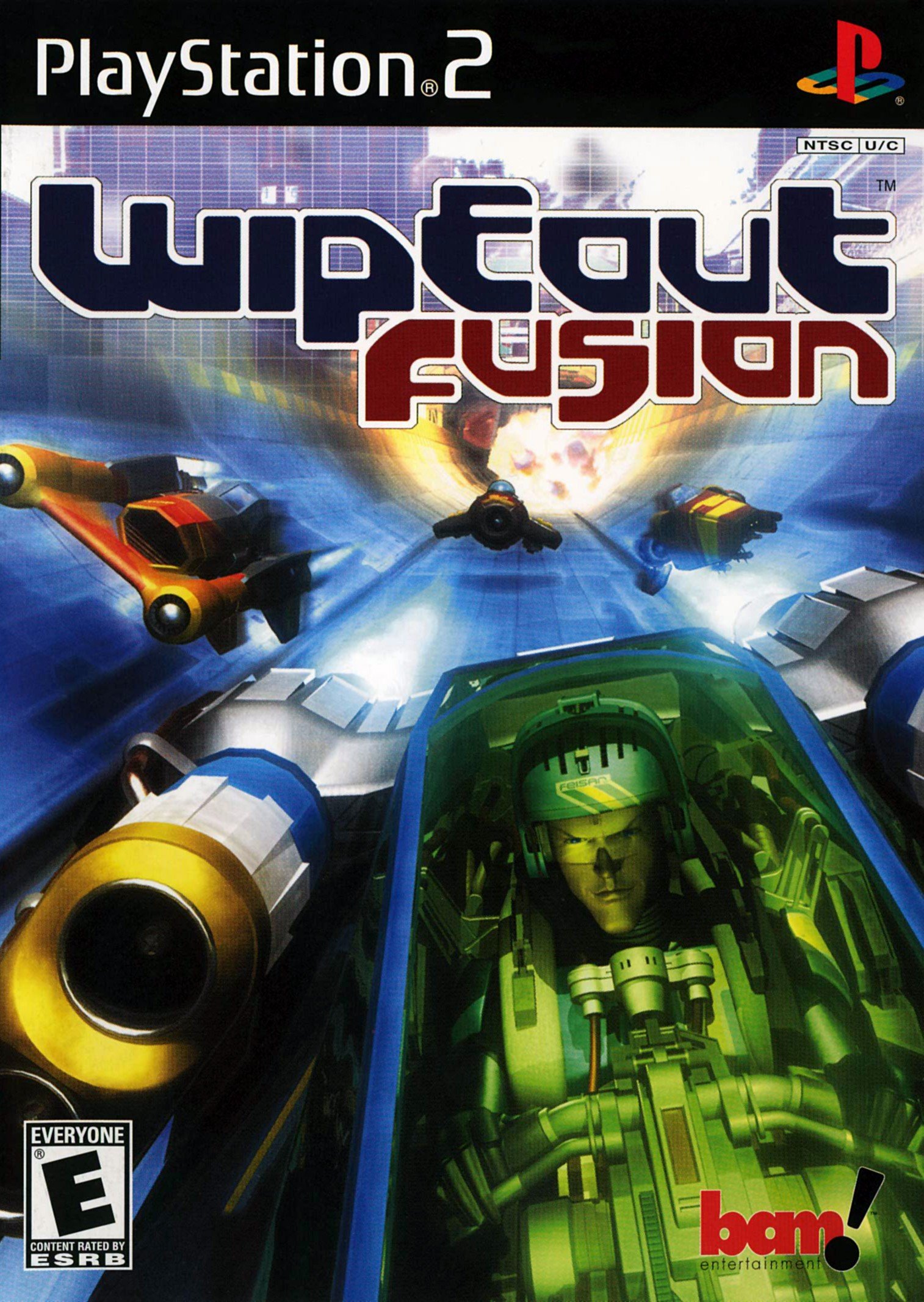 Обложка игры WipEout Fusion