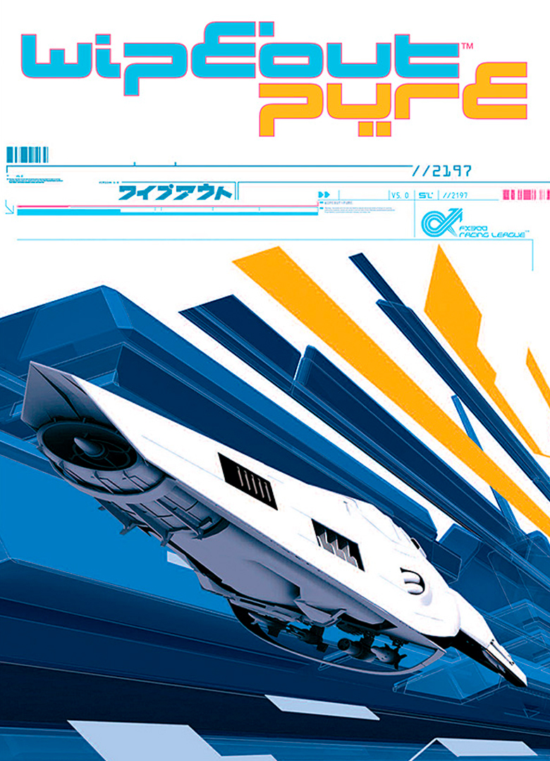 Обложка игры Wipeout Pure