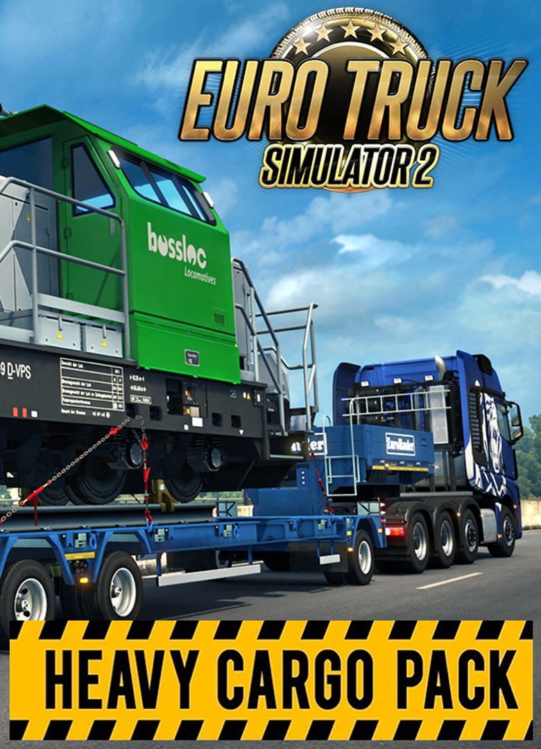 Обложка игры Euro Truck Simulator 2 - Heavy Cargo Pack