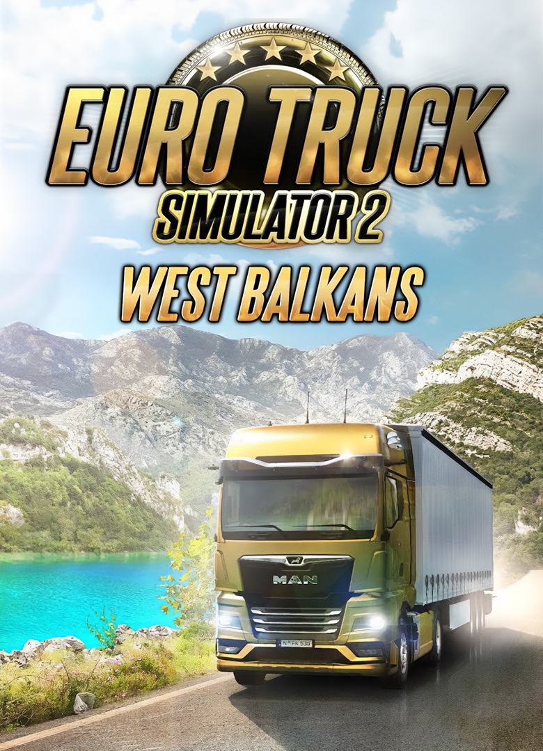 Обложка игры Euro Truck Simulator 2 - West Balkans