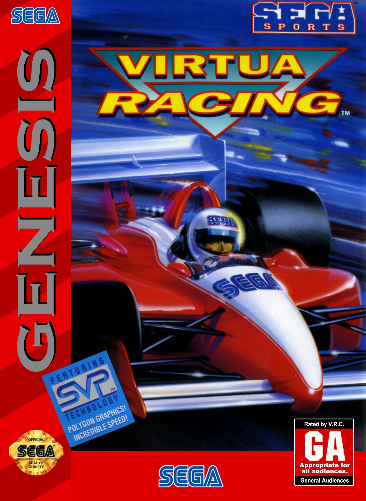 Обложка игры Virtua Racing