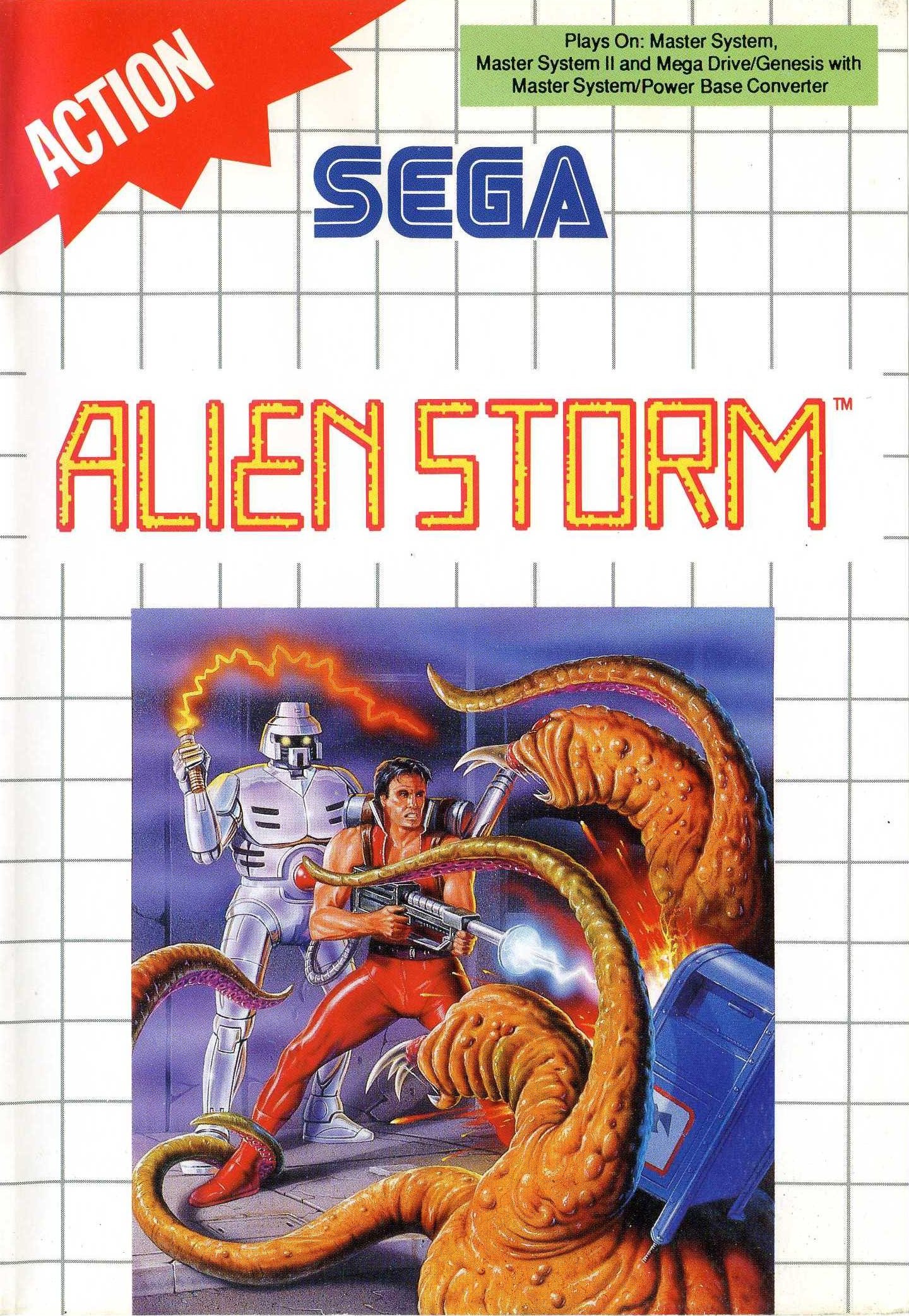 Обложка игры Alien Storm