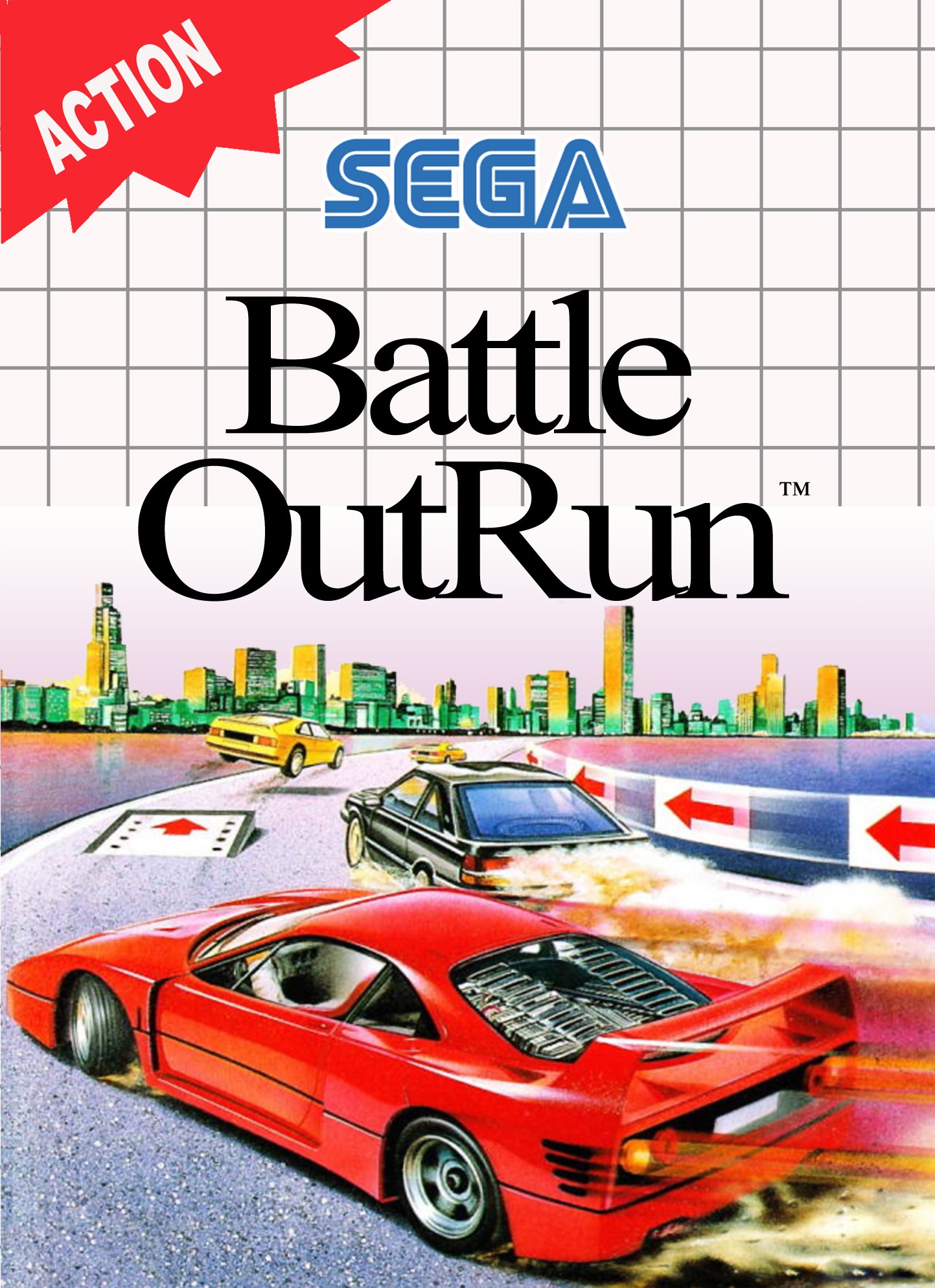 Обложка игры Battle OutRun