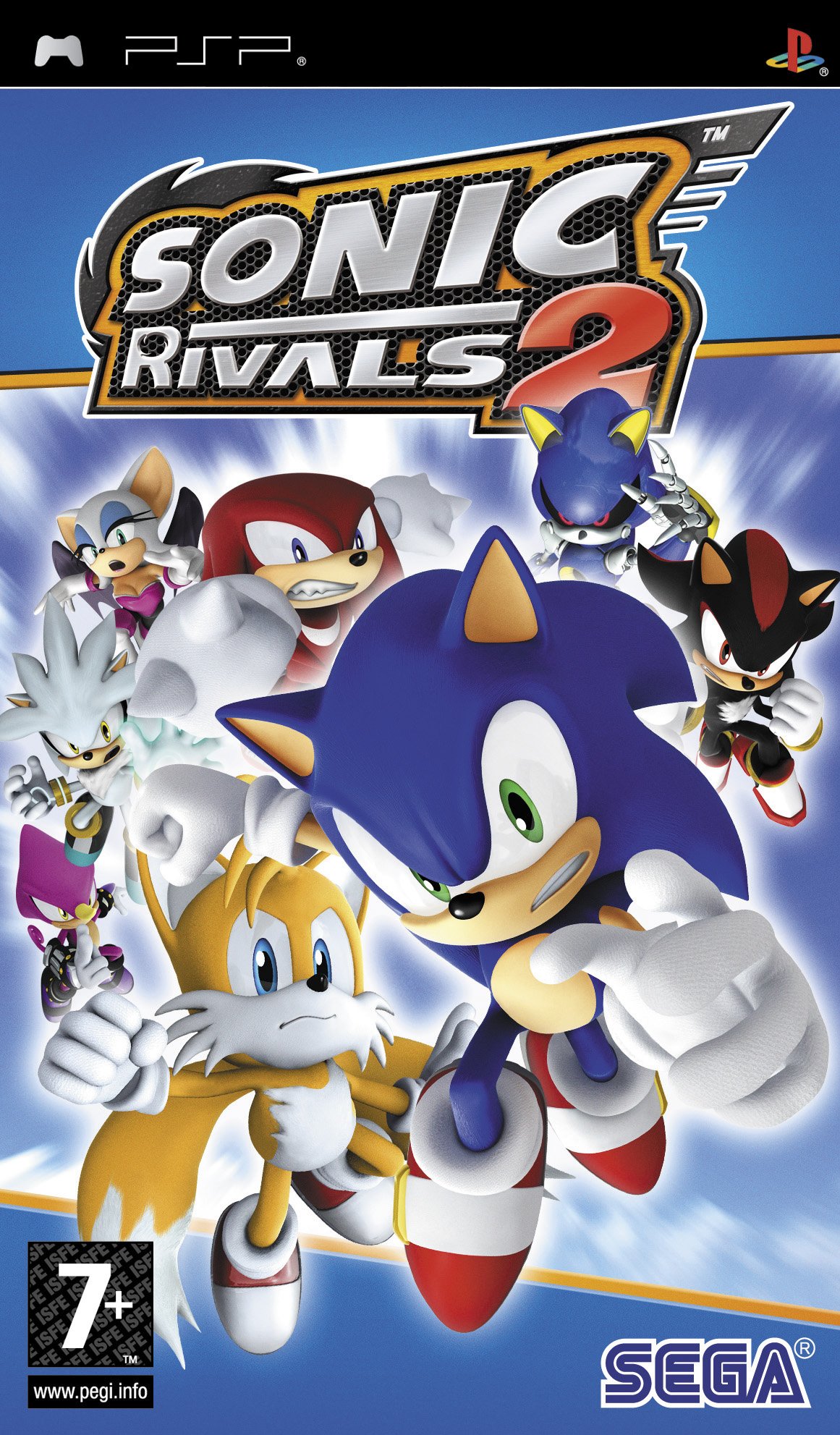 Обложка Sonic Rivals 2