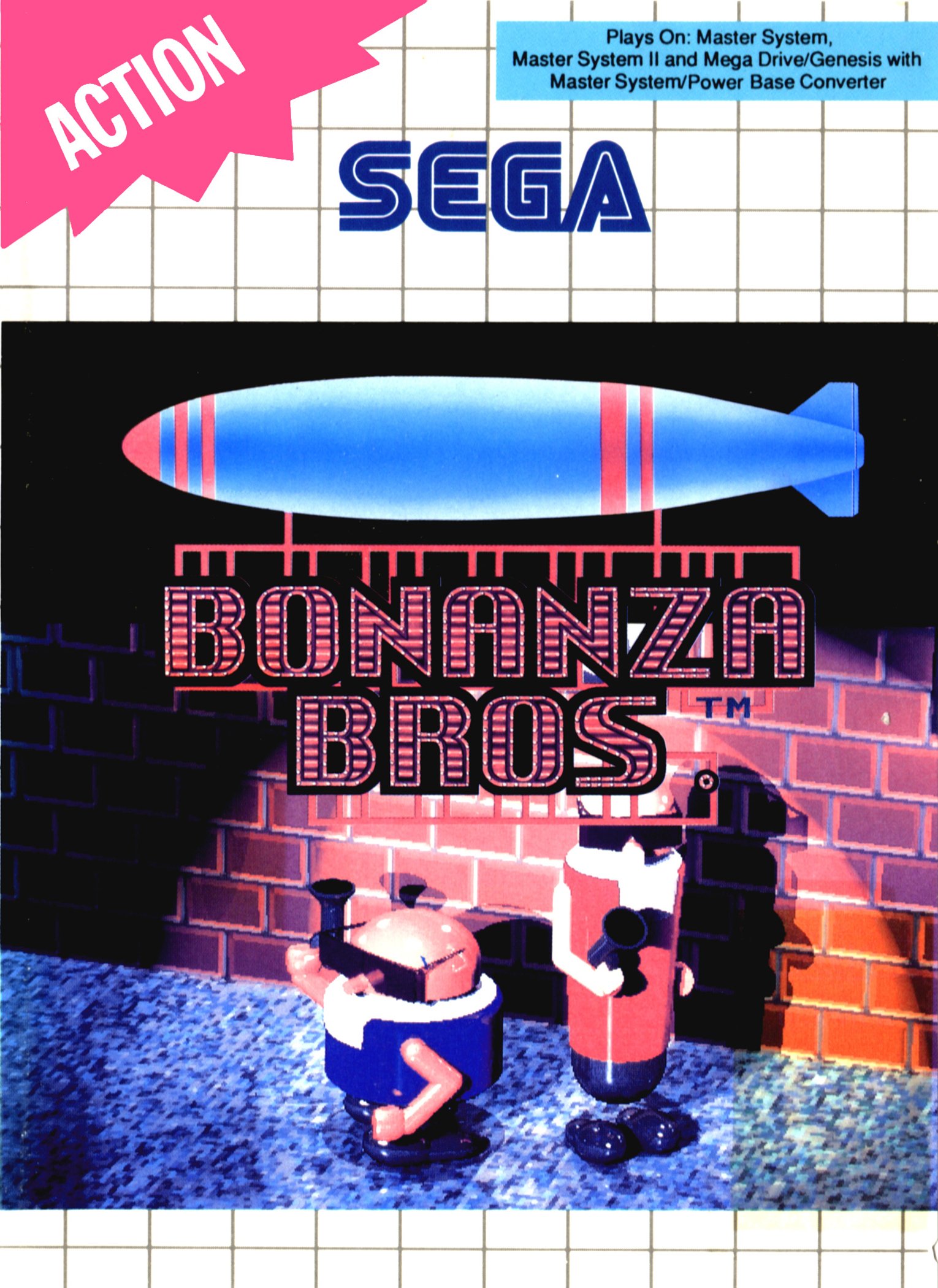 Обложка игры Bonanza Bros.