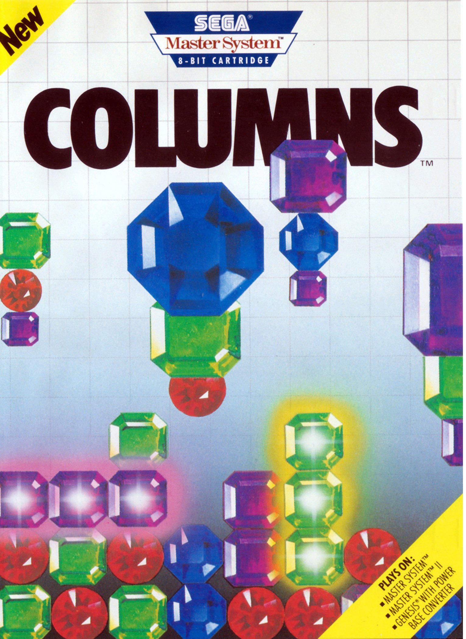 Обложка игры Columns