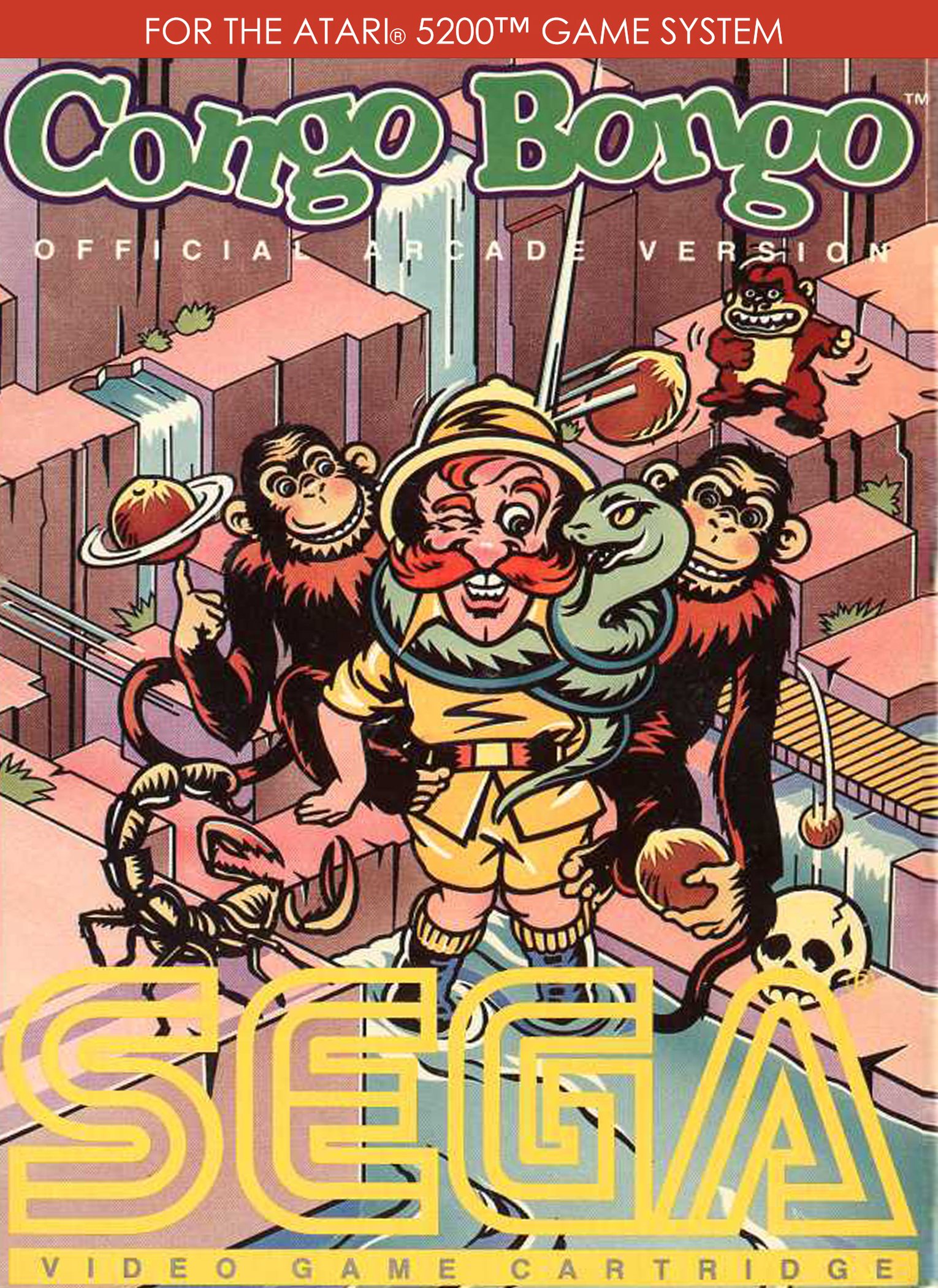 Обложка игры Congo Bongo