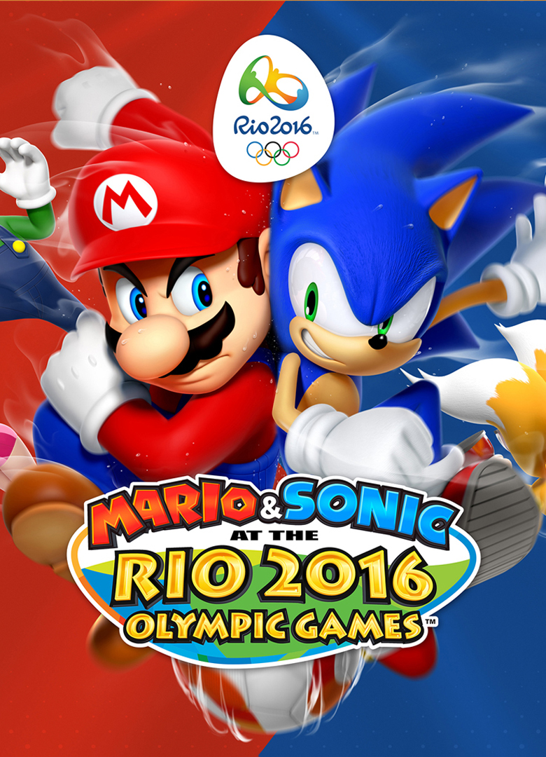 Обложка игры Mario and Sonic at the Rio 2016 Olympic Games