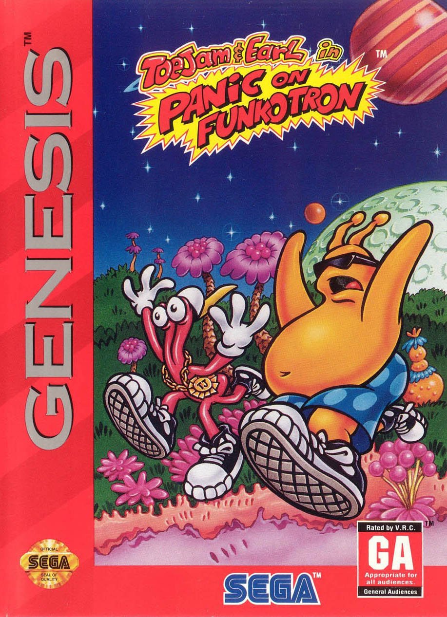 Обложка игры ToeJam & Earl in Panic on Funkotron