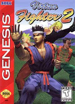 Обложка игры Virtua Fighter 2
