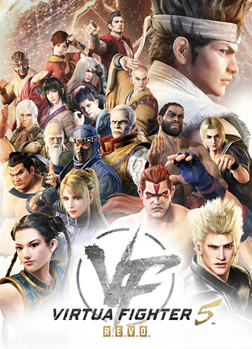 Обложка игры Virtua Fighter 5 R.E.V.O.
