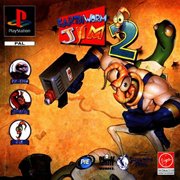Обложка игры Earthworm Jim 2