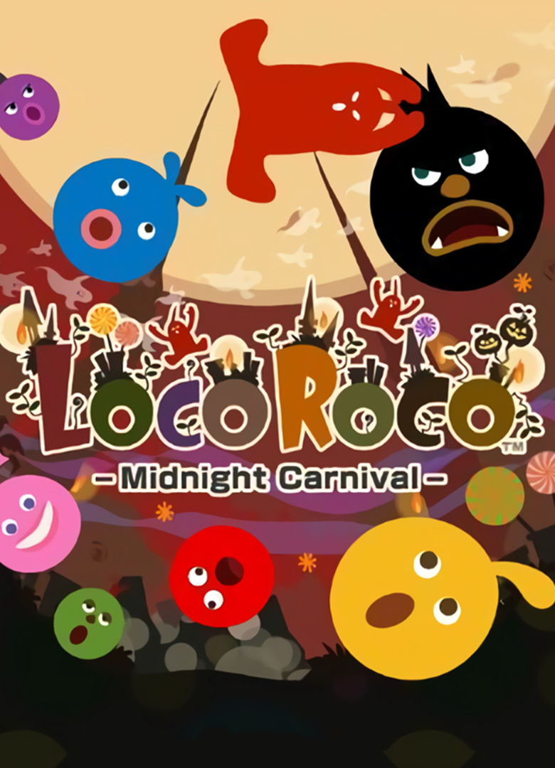 Обложка игры LocoRoco Midnight Carnival