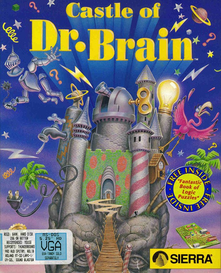 Обложка игры Castle of Dr. Brain