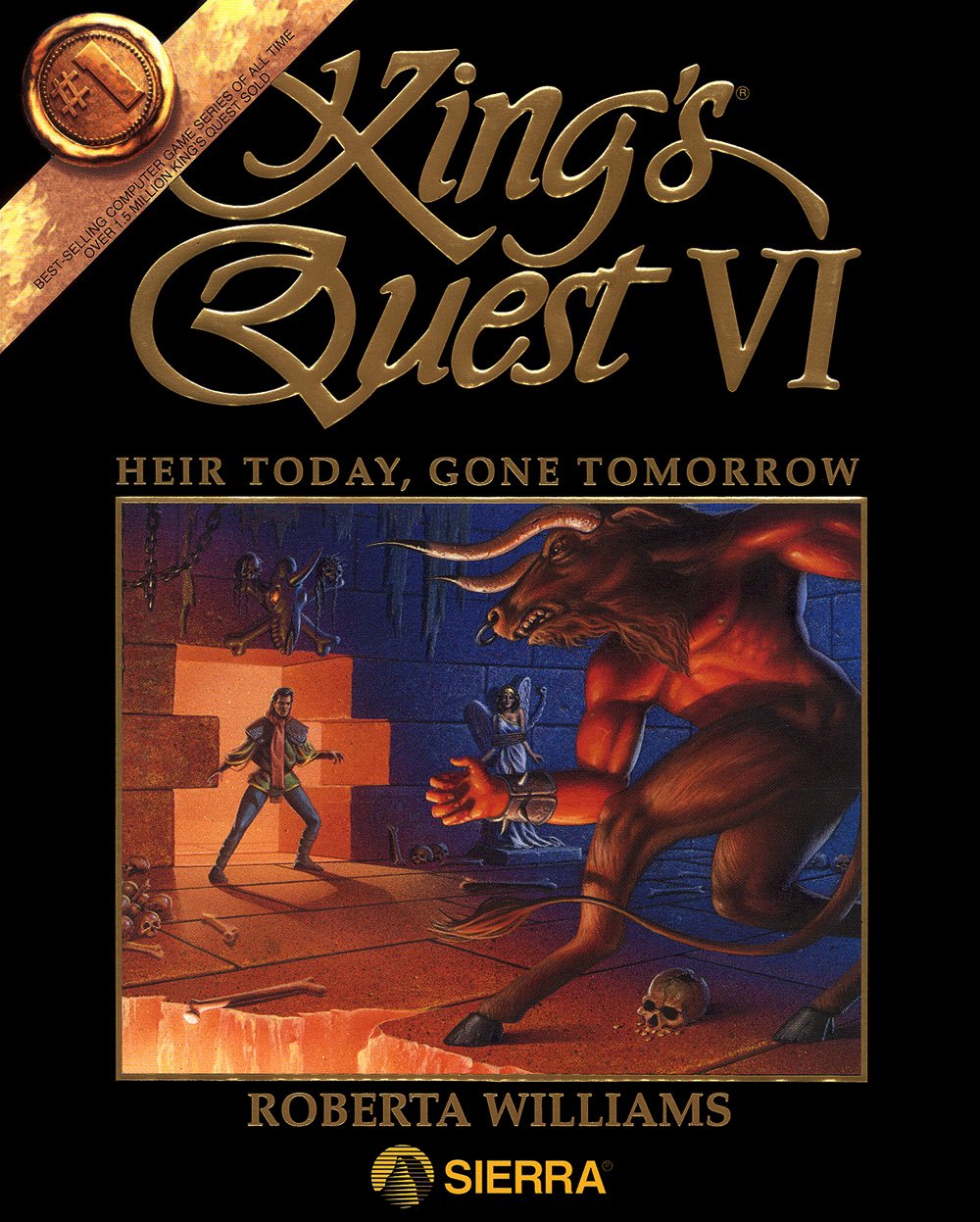 Обложка игры King's Quest 6: Heir Today Gone Tomorrow