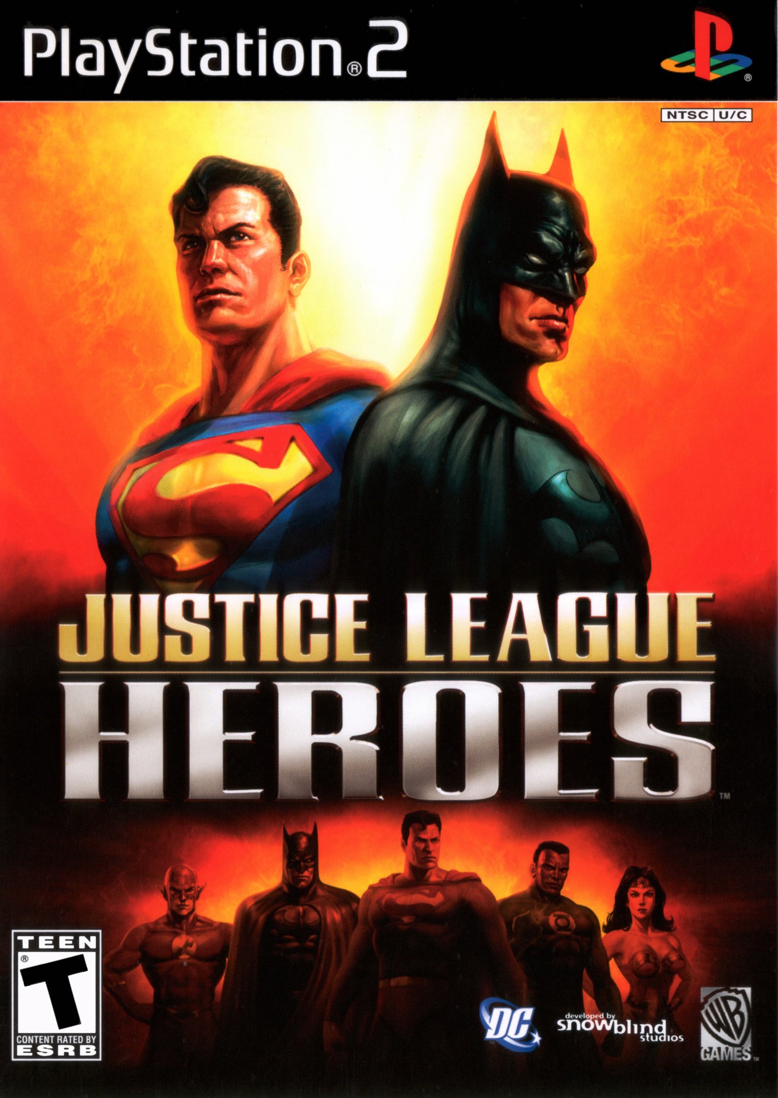 Обложка игры Justice League Heroes