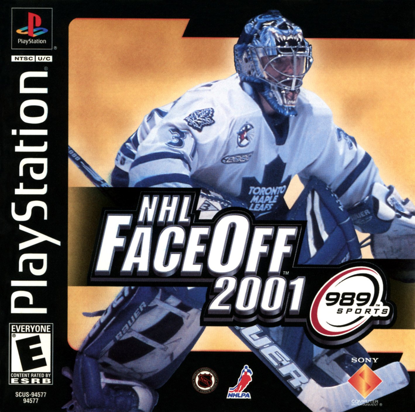 Обложка NHL FaceOff 2001
