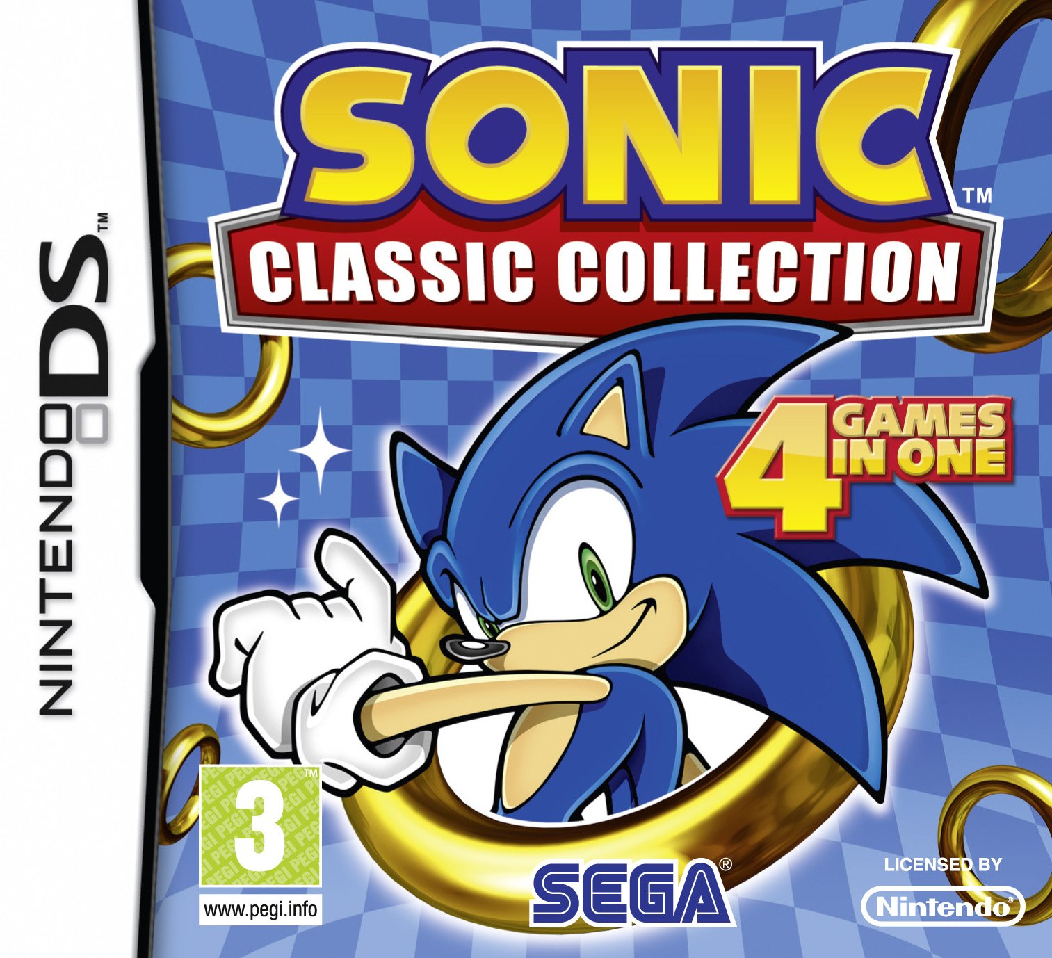 Обложка игры Sonic Classic Collection