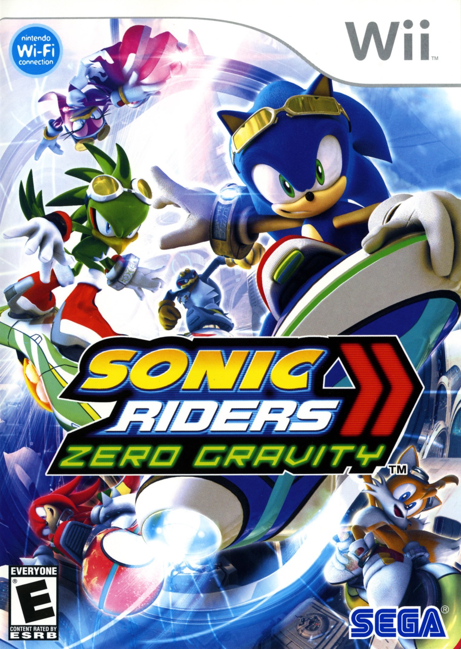Обложка игры Sonic Riders: Zero Gravity