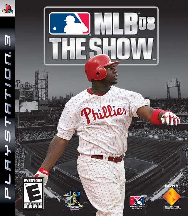 Обложка игры MLB 08: The Show