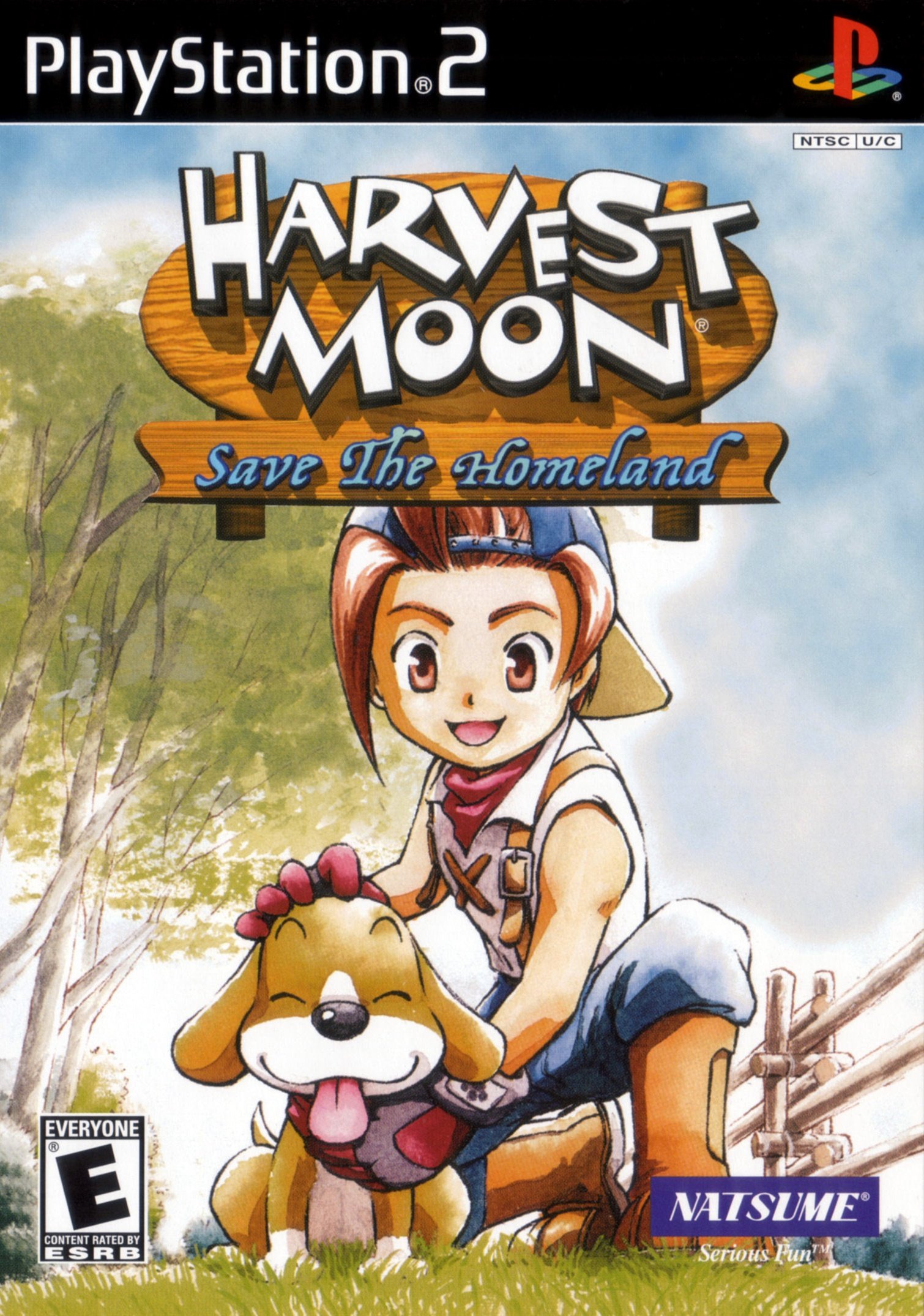 Обложка игры Harvest Moon: Save the Homeland