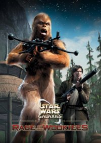 Обложка игры Star Wars Galaxies: Rage of the Wookiee