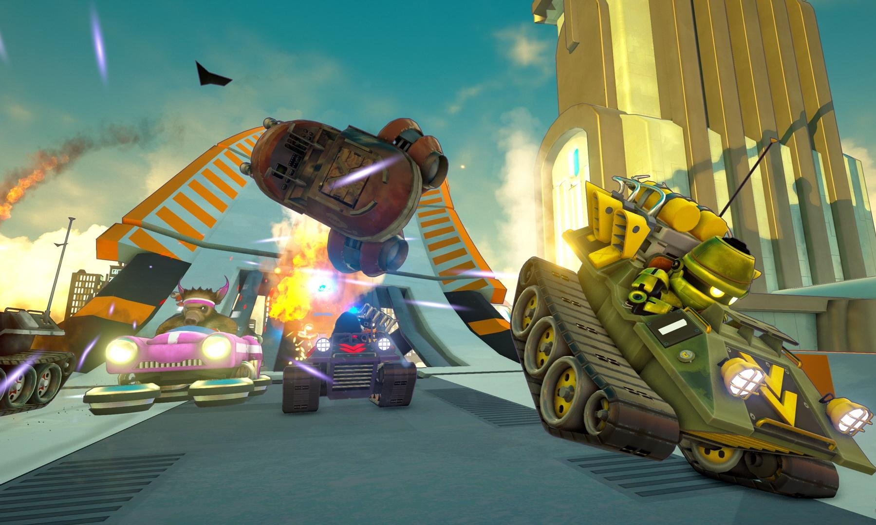Скриншот из игры Obliteracers - 2