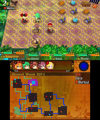 Скриншот из игры Etrian Mystery Dungeon - 17