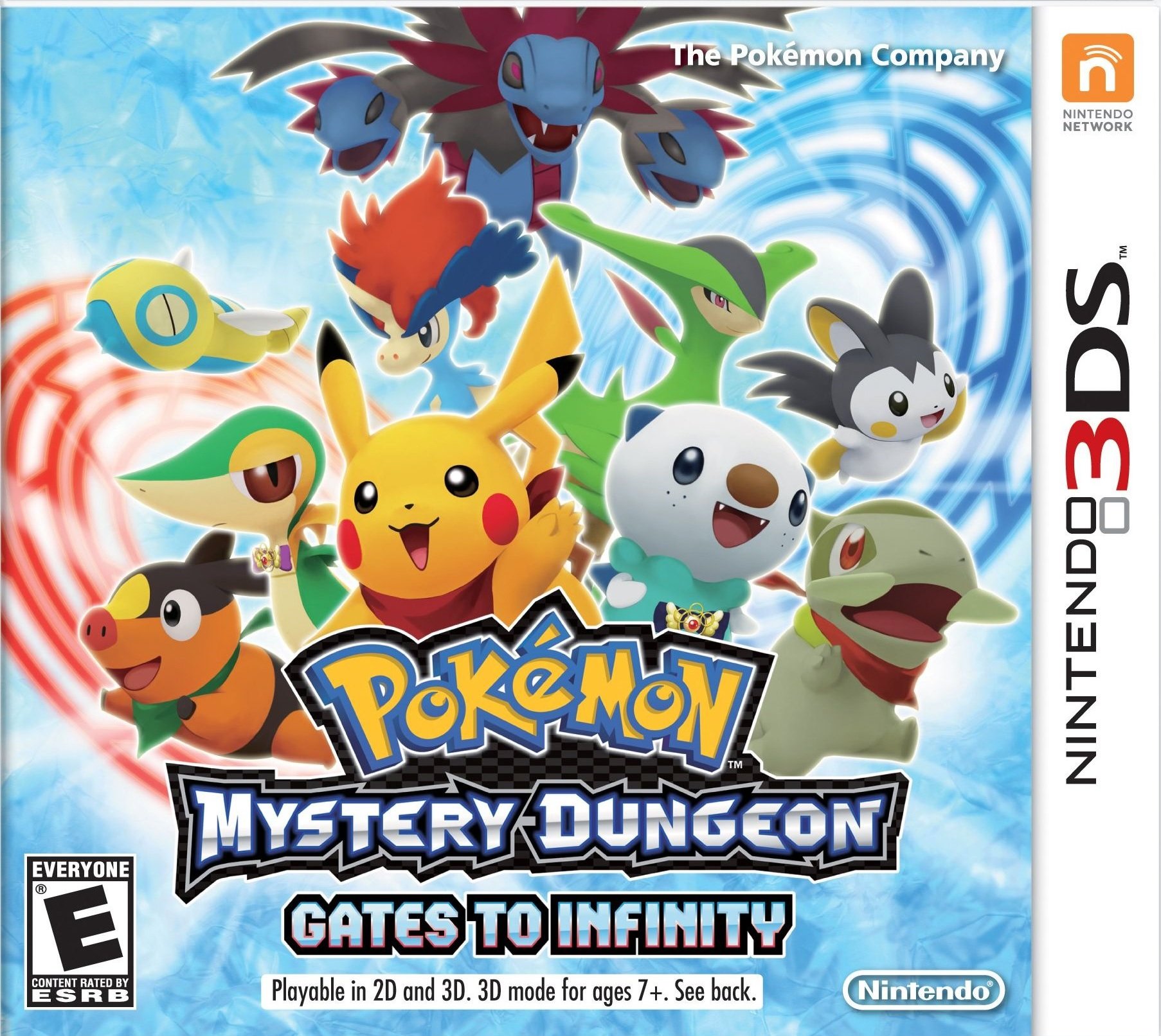 Обложка игры Pokemon Mystery Dungeon: Gates to Infinity