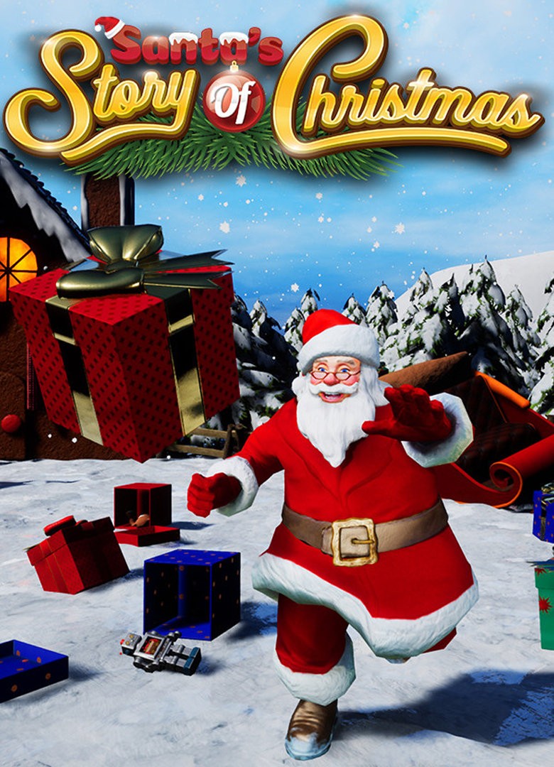 Обложка Santa's Story of Christmas