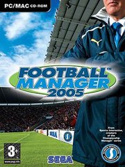 Обложка игры Football Manager 2005