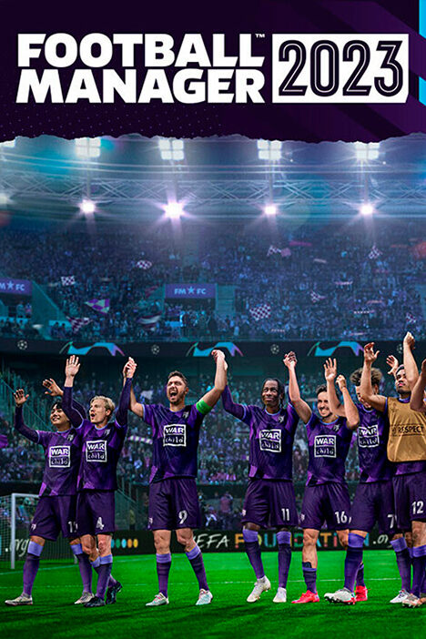 Обложка игры Football Manager 2023