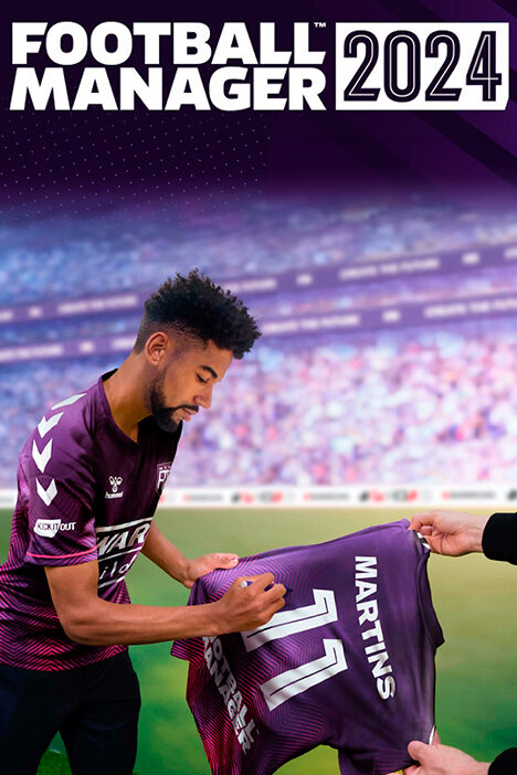 Обложка игры Football Manager 2024