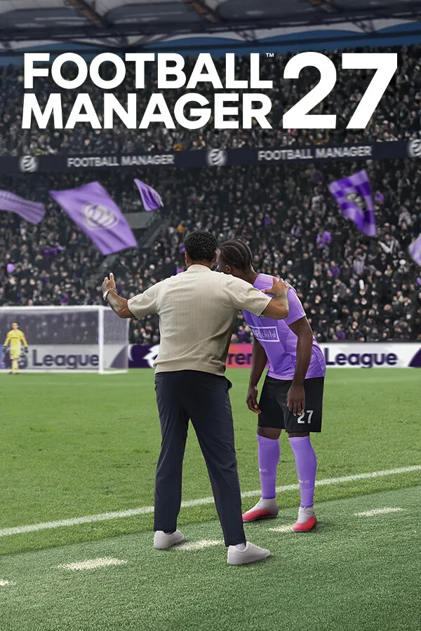 Обложка игры Football Manager 27