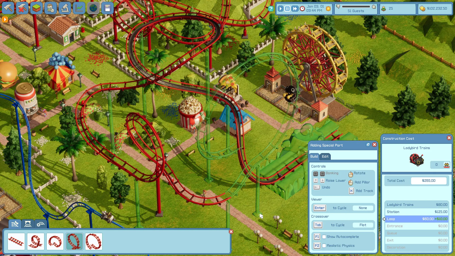 Скриншот из игры RollerCoaster Tycoon Wonderworks - 2