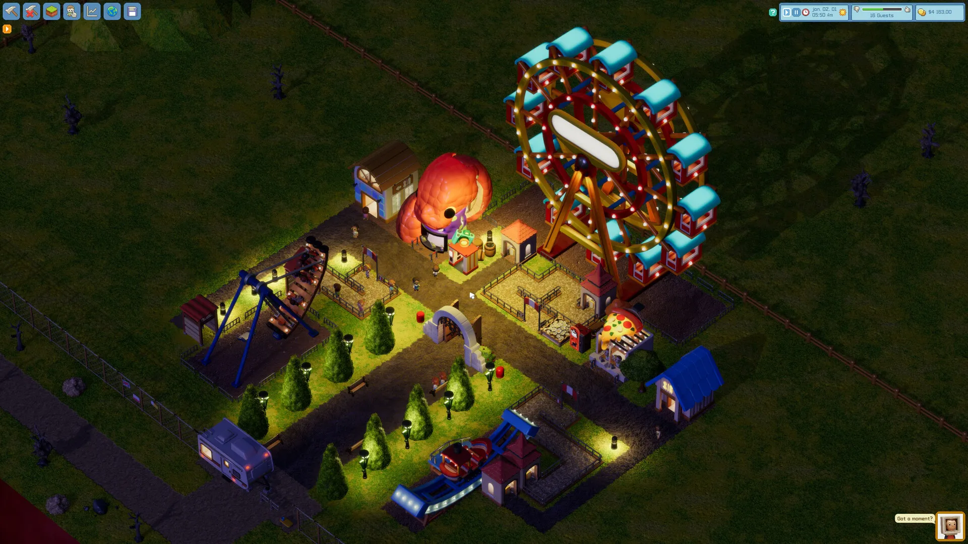 Скриншот из игры RollerCoaster Tycoon Wonderworks - 3