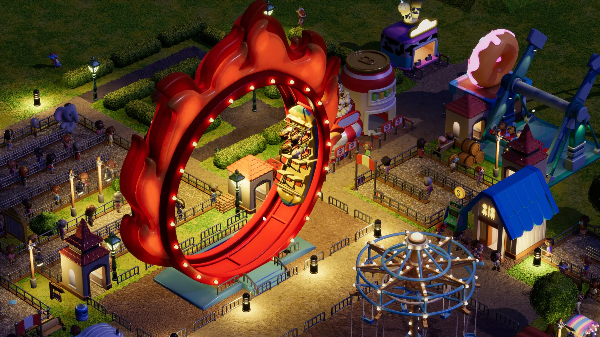 Скриншот из игры RollerCoaster Tycoon Wonderworks - 9