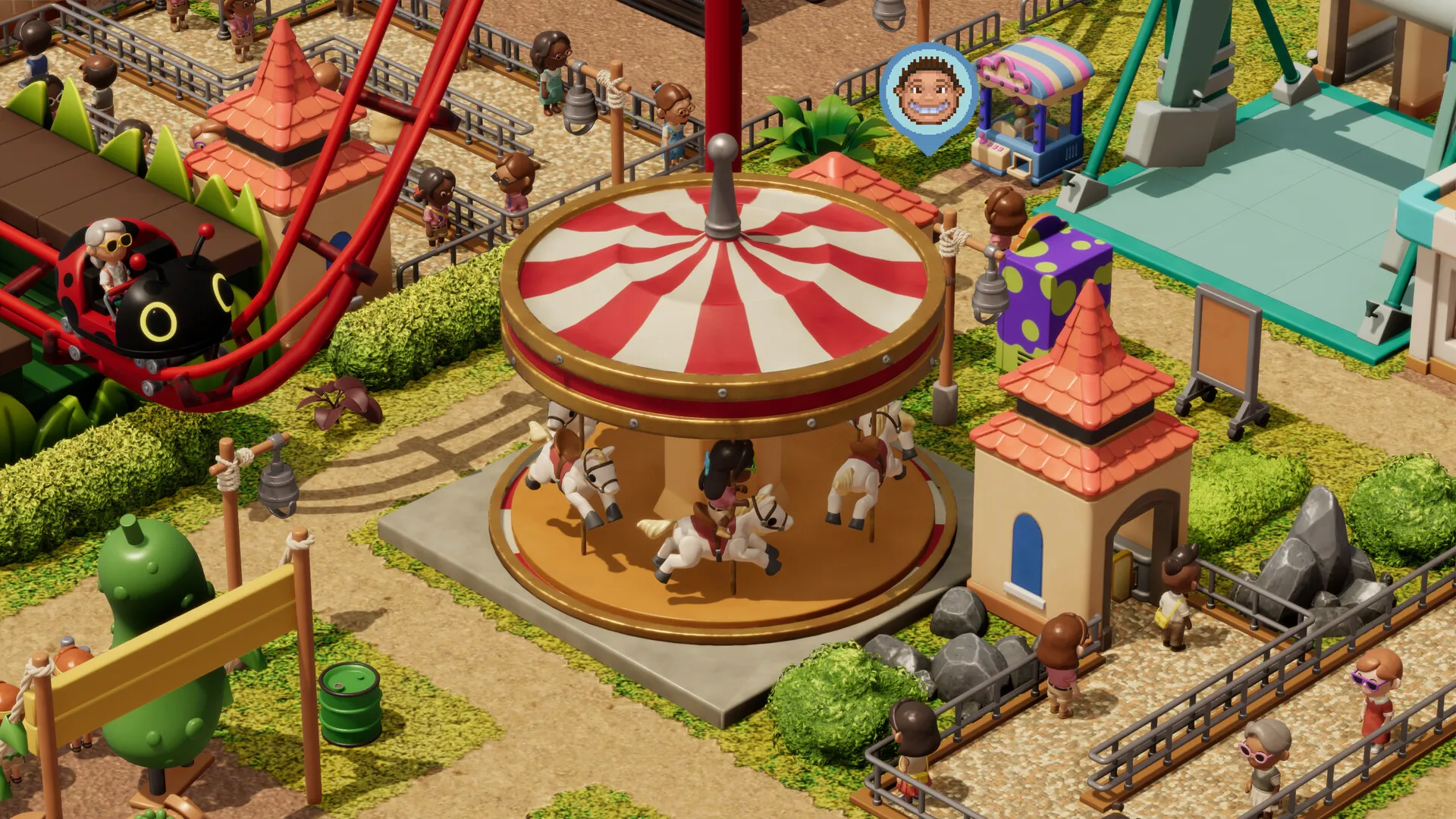 Скриншот из игры RollerCoaster Tycoon Wonderworks - 10