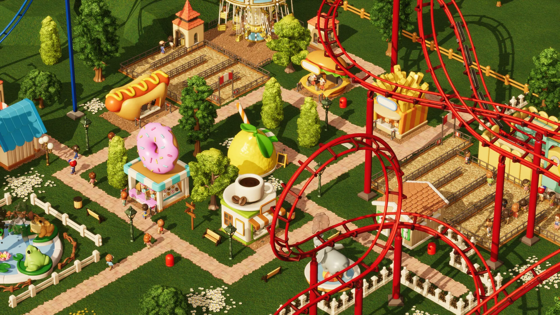 Скриншот из игры RollerCoaster Tycoon Wonderworks - 5