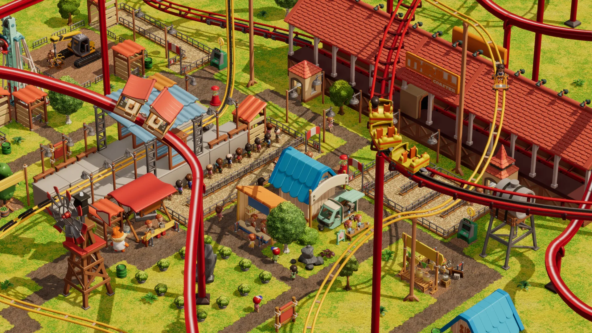 Скриншот из игры RollerCoaster Tycoon Wonderworks - 1