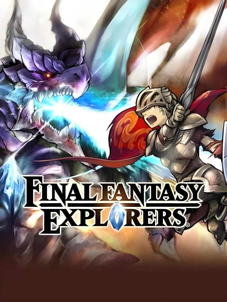 Обложка игры Final Fantasy Explorers