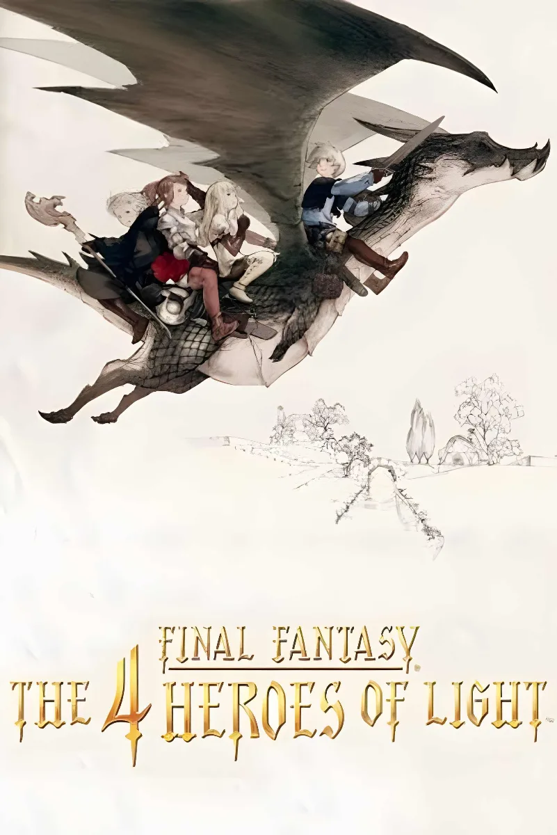 Обложка игры Final Fantasy: The 4 Heroes of Light