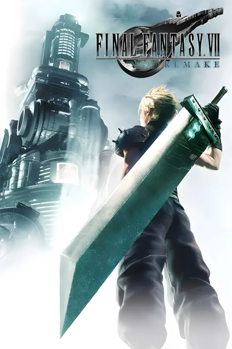 Обложка Final Fantasy VII Remake
