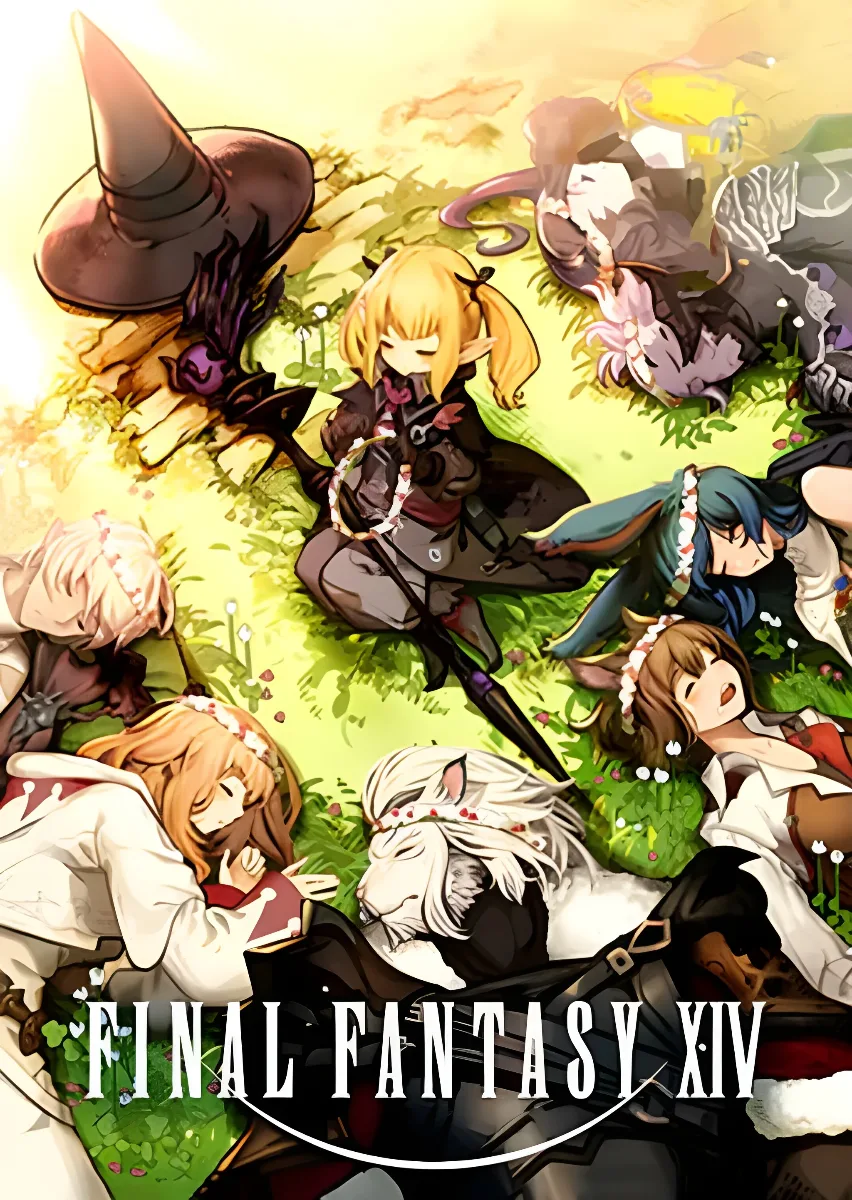 Обложка игры Final Fantasy XIV