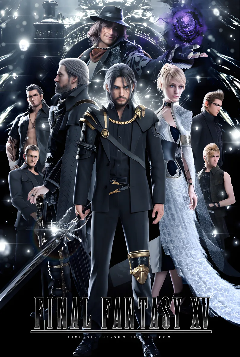 Обложка игры Final Fantasy XV