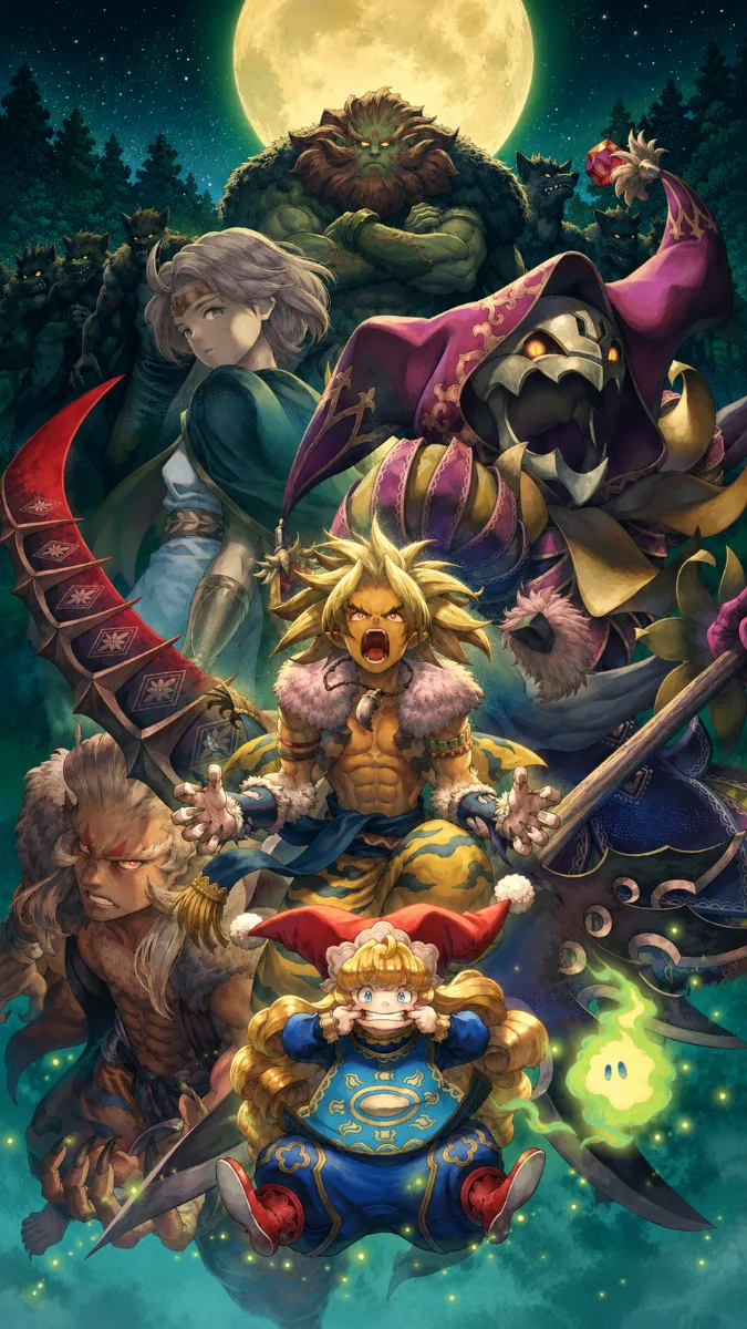 Обложка игры Trials of Mana